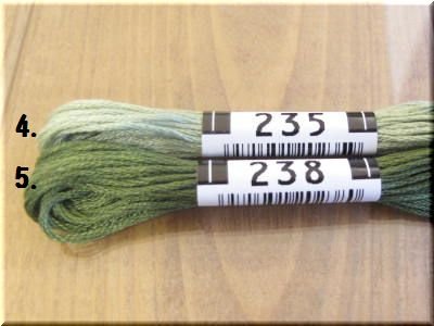 画像3: 「オリンパス＃25番刺繍糸」 緑系　１本