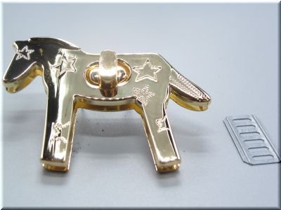 画像1: 「ヒネリ飾り止具」　馬　Ｇ　1個
