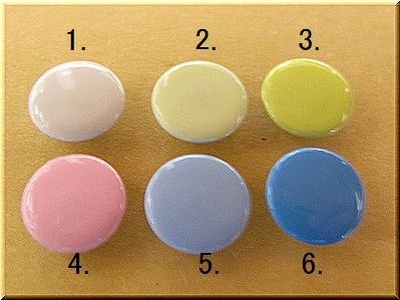 画像1: 「カラースナップボタン」 9.5mm　1組