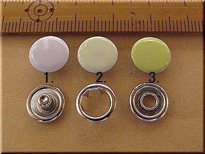 画像2: 「カラースナップボタン」 9.5mm　1組