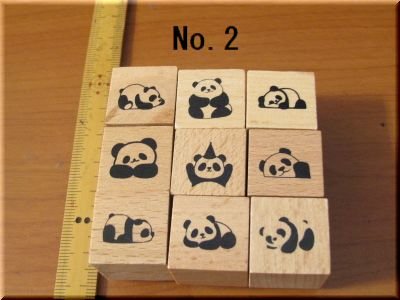 画像2: 「スタンプ」 犬柄又はパンダ柄　1個