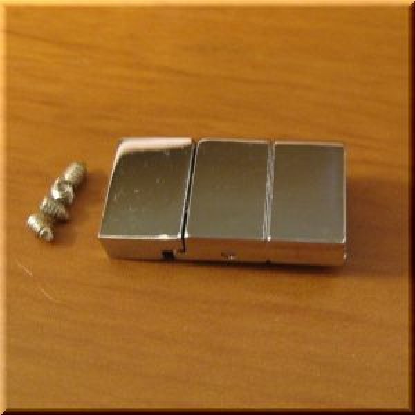 画像1: 「革ベルト接続金具」 Ｓ　10mm用 　1個 (1)