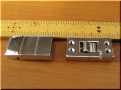 画像1: 「革ベルト接続金具」 Ｓ　10mm用 　1個
